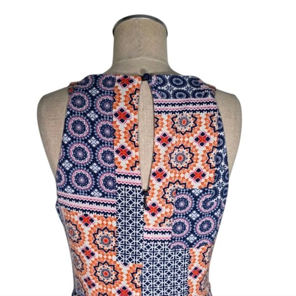 Kut From The Kloth Maxi Dress Patchwork Multicolor Size 8 - Picture 5 of 9